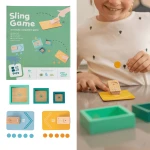 Gra zręcznościowa Wyrzutnia żetonów, katapulta / BS Toys