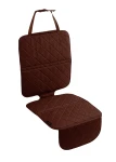 Mata ochronna pod fotelik samochodowy - Chocolate Brown / We Are One.