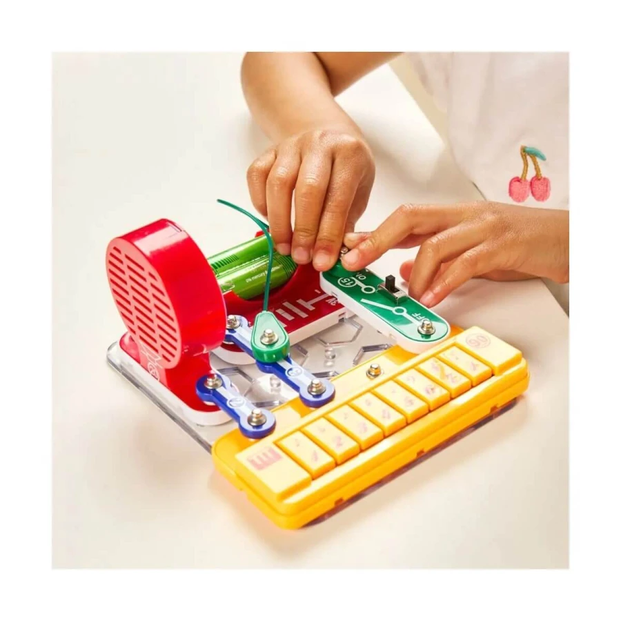 Zabawka edukacyjna Electrofun - Keyboard muzyczny DIY / Miniland