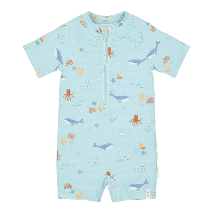 Swimsuit z krótkim rękawem Ocean Friends / Little Dutch