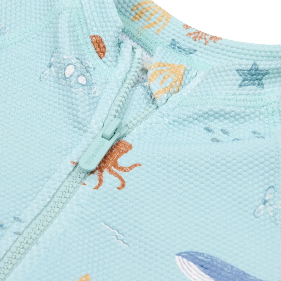 Swimsuit z krótkim rękawem Ocean Friends / Little Dutch
