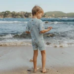 Swimsuit z krótkim rękawem Ocean Friends / Little Dutch
