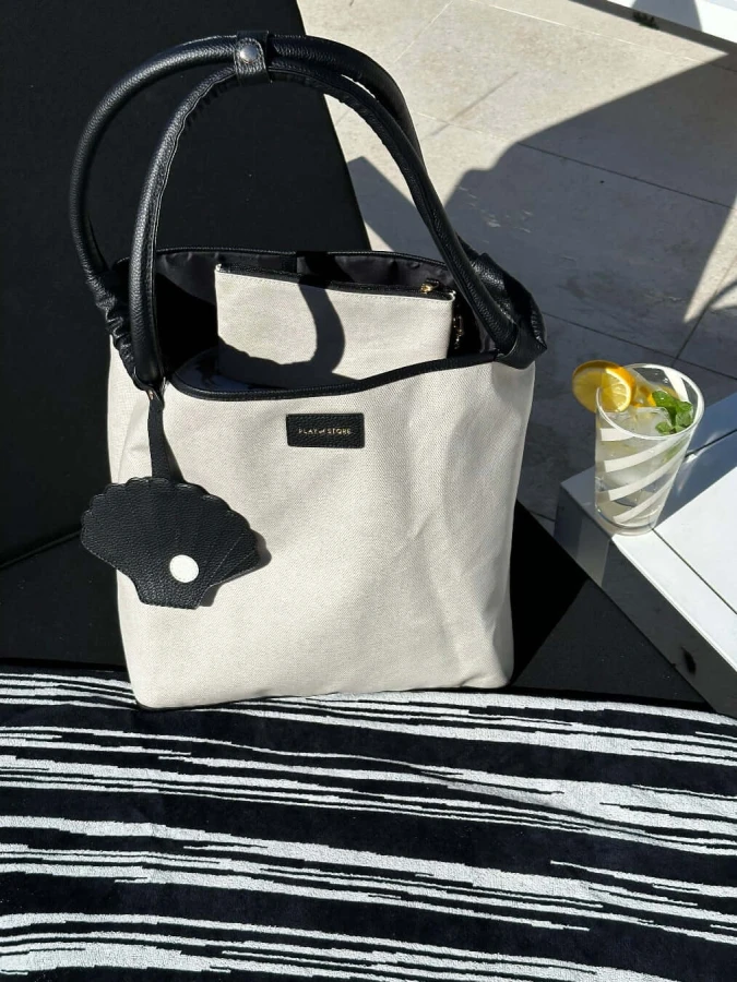 Torba plażowa Premium - Black / Play&Store