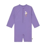 Kombinezon do pływania z długim rękawem UV60 Splash & Fun - Ice cream Purple / Lassig