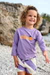 Koszulka do pływania z długim rękawem przeciwsłoneczna UV60 Splash & Fun - purple / Lassig