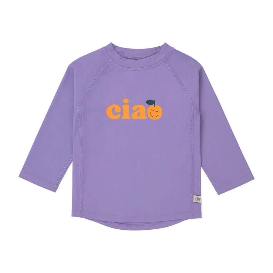 Koszulka do pływania z długim rękawem przeciwsłoneczna UV60 Splash & Fun - purple / Lassig