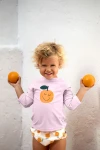 Koszulka do pływania z długim rękawem przeciwsłoneczna UV60 Splash & Fun Orange - pale pink / Lassig
