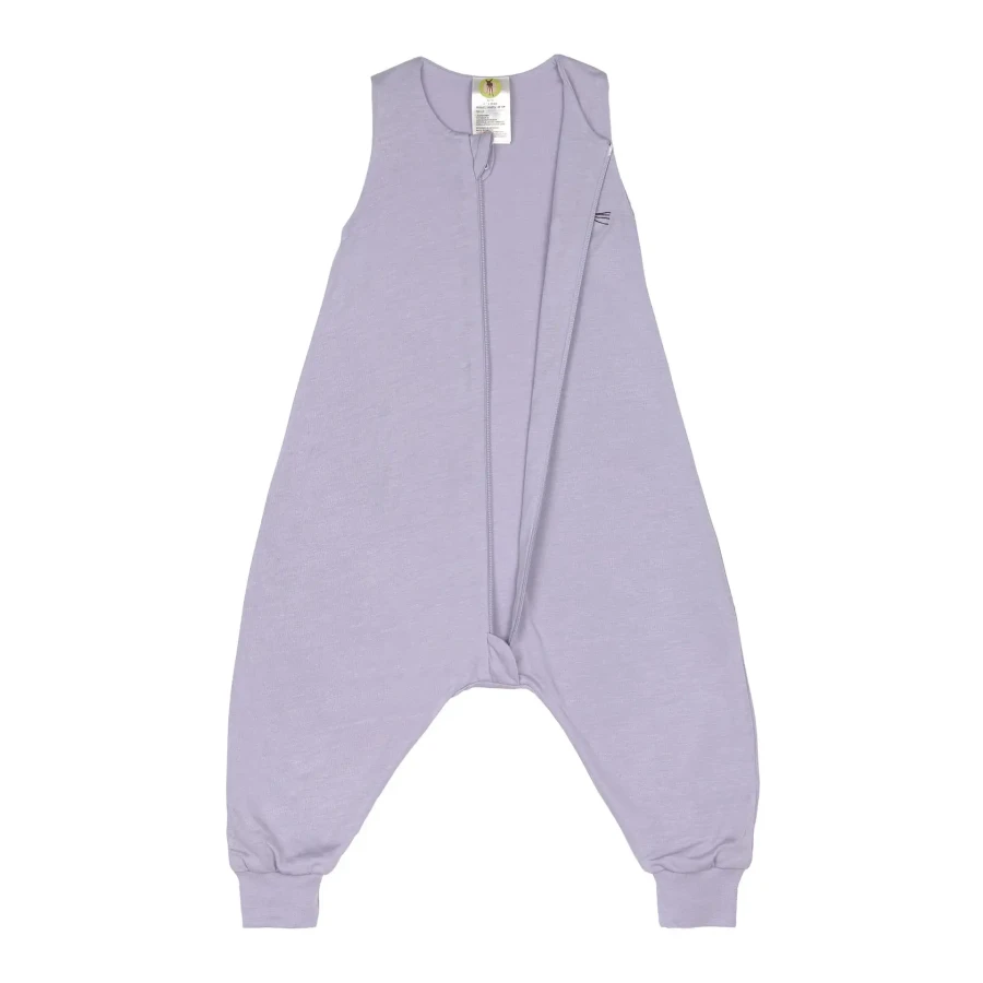 Śpiworek z nogawkami 0,5 TOG - Cat, Pastel lilac / Lassig