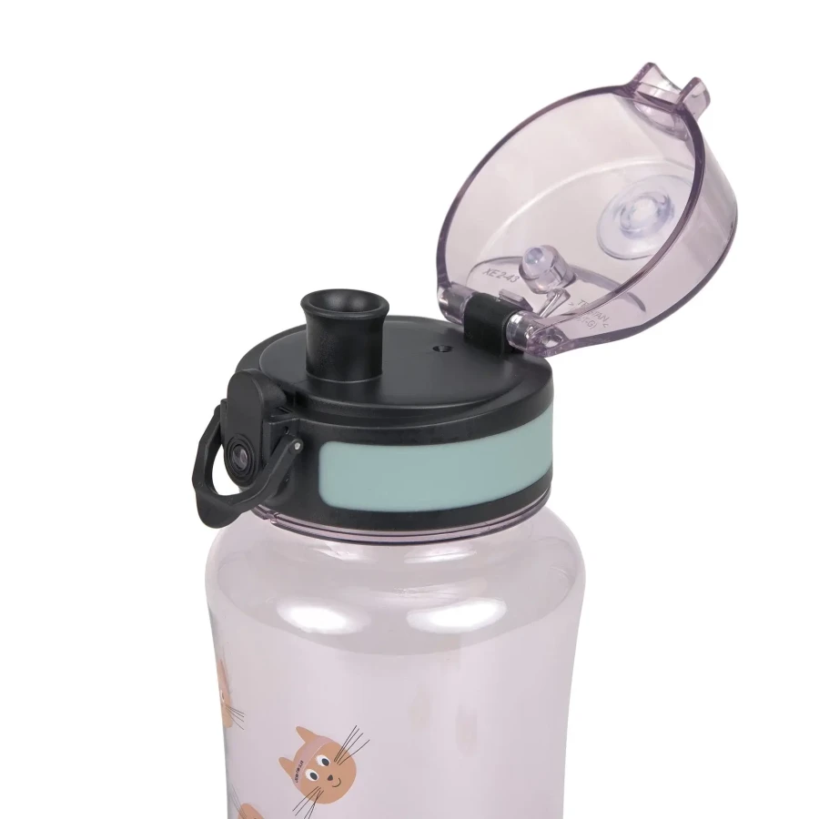 Butelka, bidon tritanowy Tiny Team - Cat, 420ml / Lassig