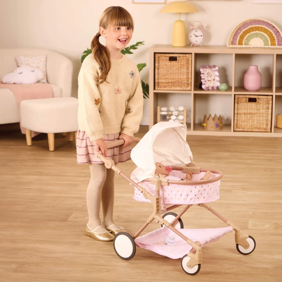 Podwójny głęboki WÓZEK dla lalek / LullaBaby