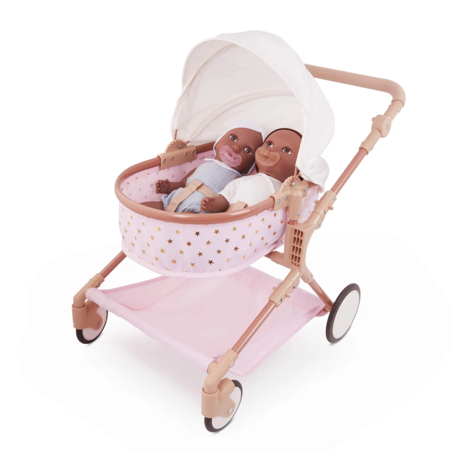 Podwójny głęboki WÓZEK dla lalek / LullaBaby