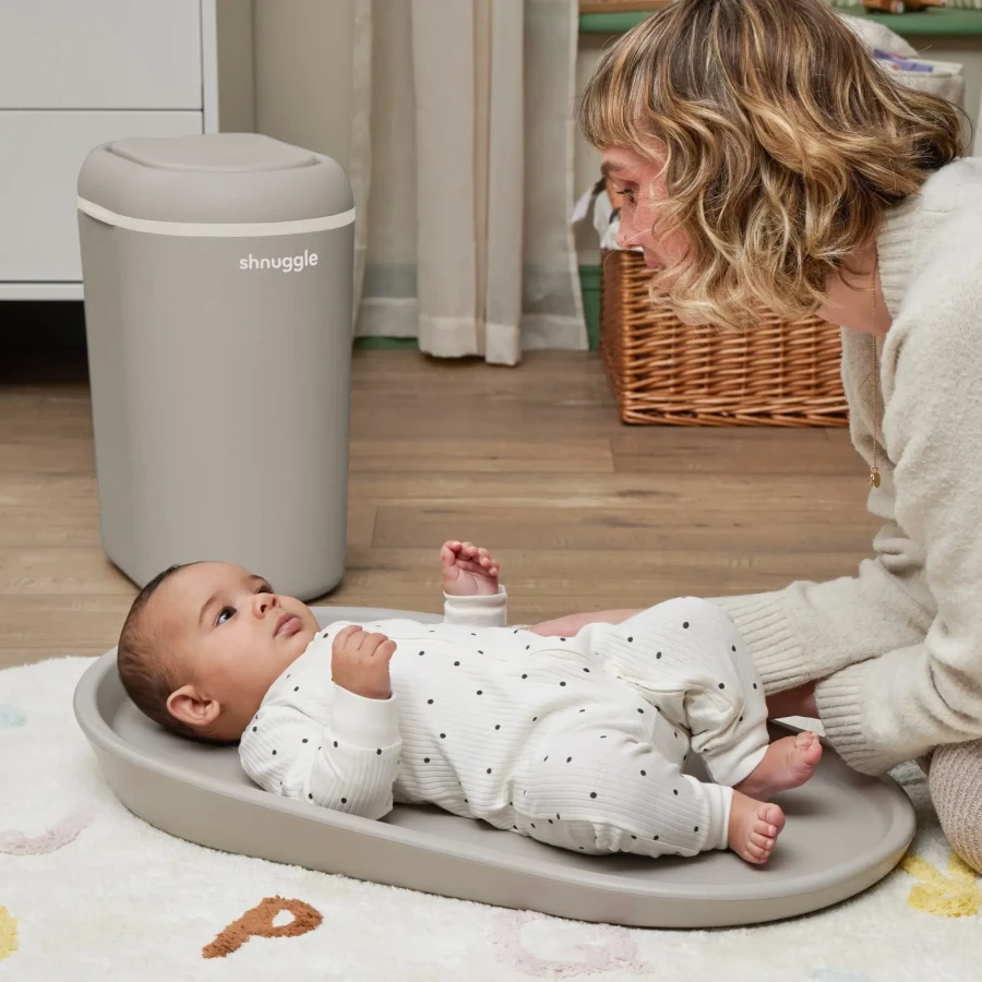Kosz na pieluchy Eco-Touch Taupe / Shnuggle