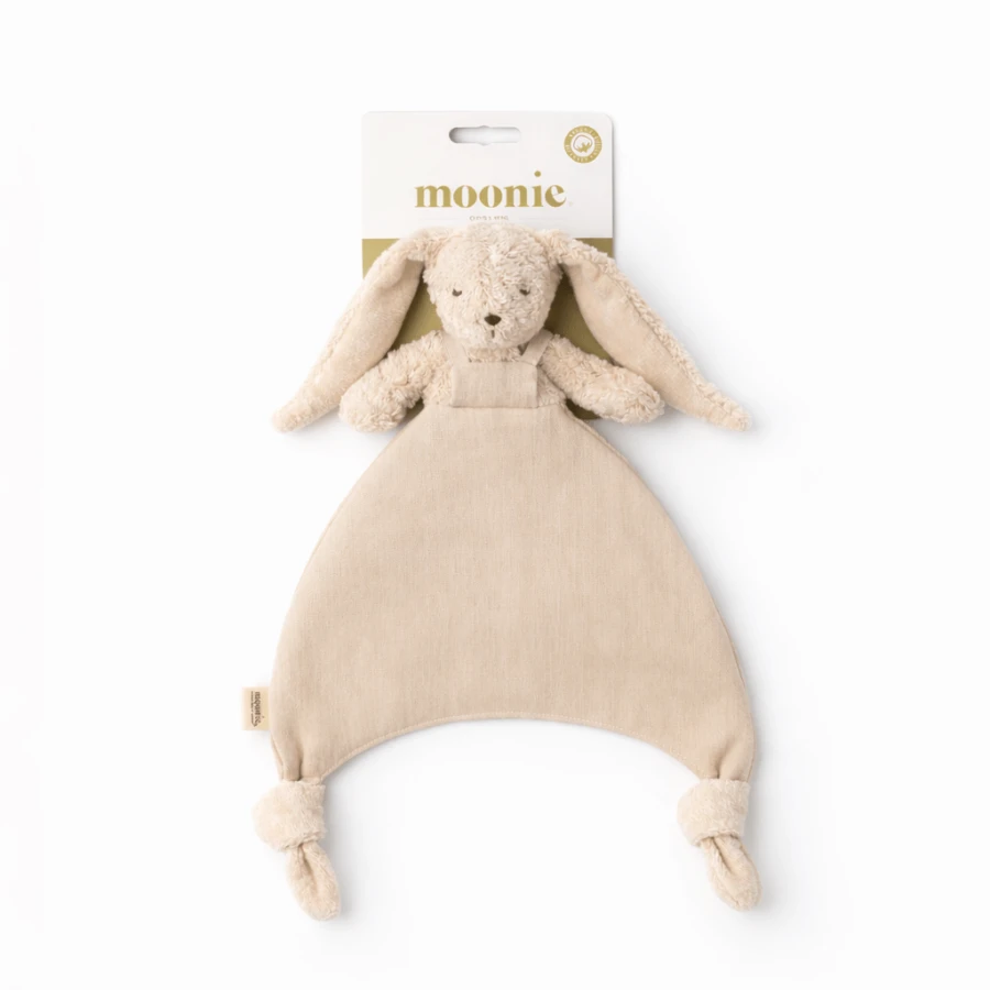 Przytulanka Doudou Królik - sand / Moonie