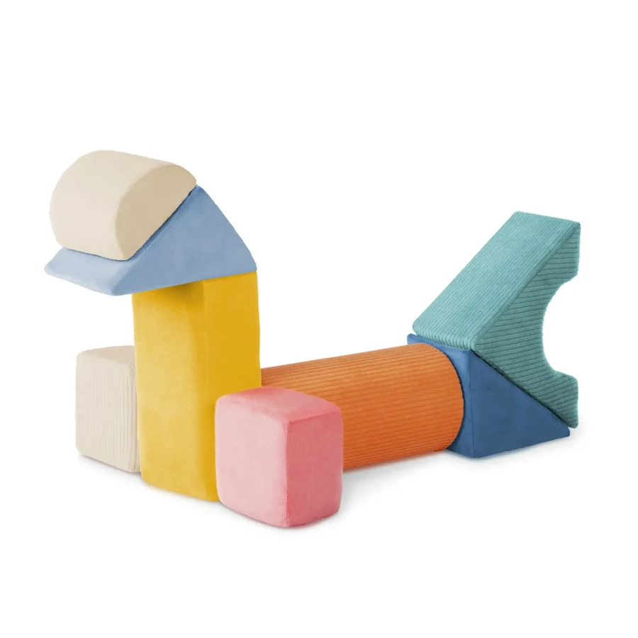 Wielkie pluszowe klocki konstrukcyjne - Tumble-y Towers / B.toys