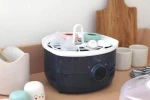 USZKODZONE OPAKOWANIE: Sterylizator parowy z suszarką 2w1 Steril 'n' dry Night blue / Beaba