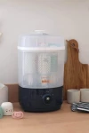 USZKODZONE OPAKOWANIE: Sterylizator parowy z suszarką 2w1 Steril 'n' dry Night blue / Beaba