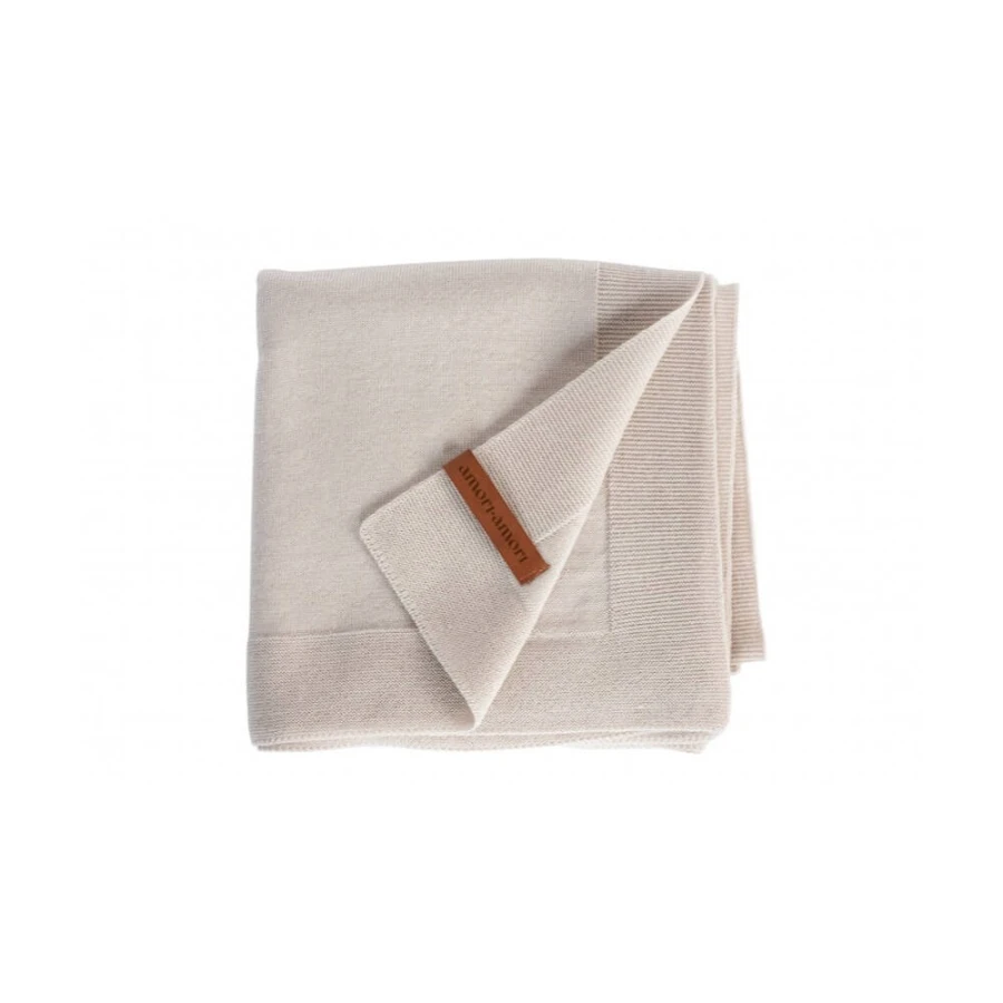 Kocyk Merino Cozy - piaskowy / amori amori