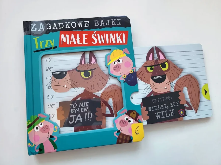 Trzy małe świnki. Zagadkowe bajki / Wilga