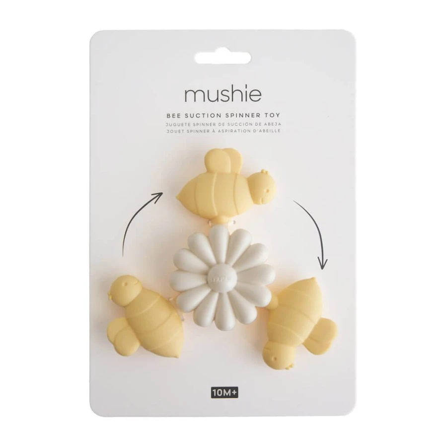 Spinner sensoryczny z przyssawką - Bee / Mushie