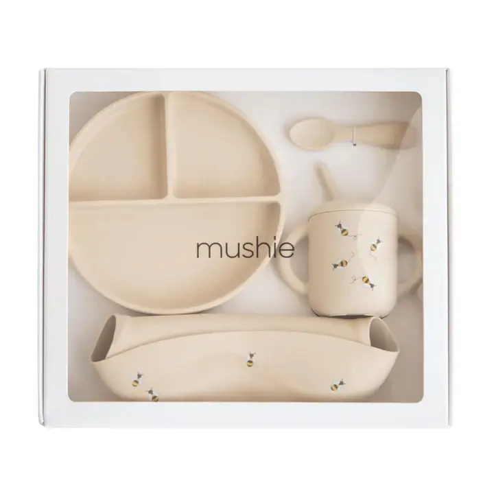 Zestaw obiadowy - Bees / Mushie