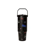 Kubek termiczny z uchwytem 900ml - Gaming / Citron