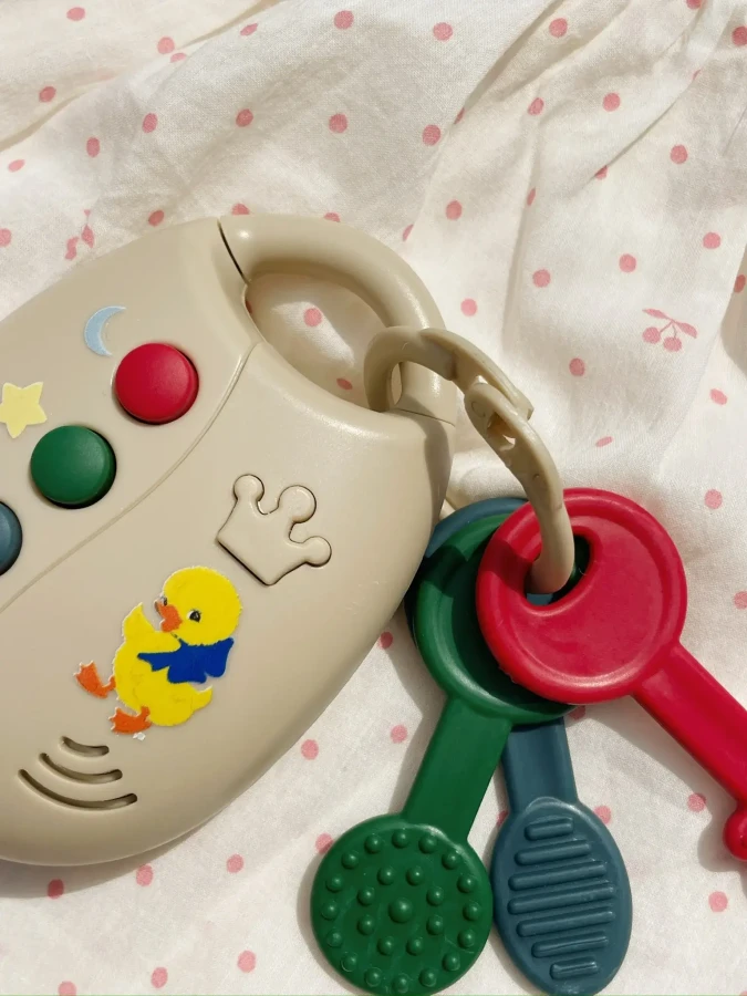 Zestaw kluczy samochodowych My first Keys - multi / Konges Slojd