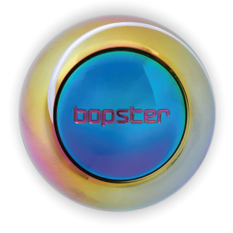 Fidget Spinner, Spin Ball - Wielokolorowy, Metaliczny / Bopster