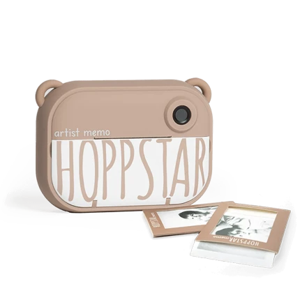 Aparat fotograficzny dla dzieci z drukarką, wkładami i ramkami na zdjęcia Artist - Memo Almond / Hoppstar