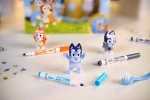 Zestaw 4 figurek do malowania i mycia Washimals, Bluey 3+ / Crayola