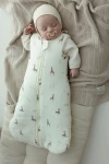 Bambusowy kocyk light beige 80x100 - Vini / My Memi