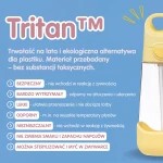 Tritanowa butelka ze słomką Night Vision / b.box