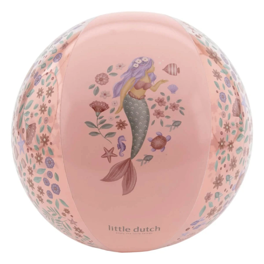 Piłka plażowa Dreamy Mermaid 35cm / Little Dutch
