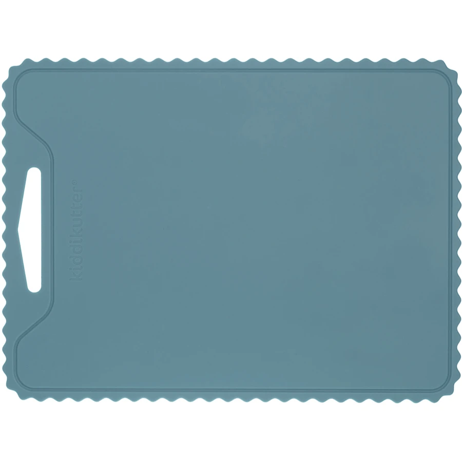 Antypoślizgowa deska do krojenia dla dzieci, silikonowa, SKY BLUE / KiddiKutter
