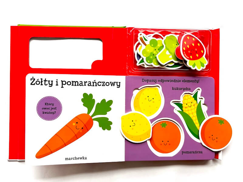 Warzywa i owoce. Akademia Mądrego Dziecka. Poznajemy świat / HarperCollins