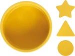 Drewniana gra do sortowania i liczenia Montessori ze szczypcami / Small Foot