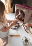 Maskotka Koń w zestawie ze stajnią i akcesoriami / Small Foot
