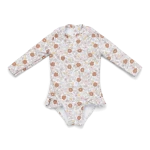 Swimsuit z długimi rękawami Vintage Little Flowers / Little Dutch