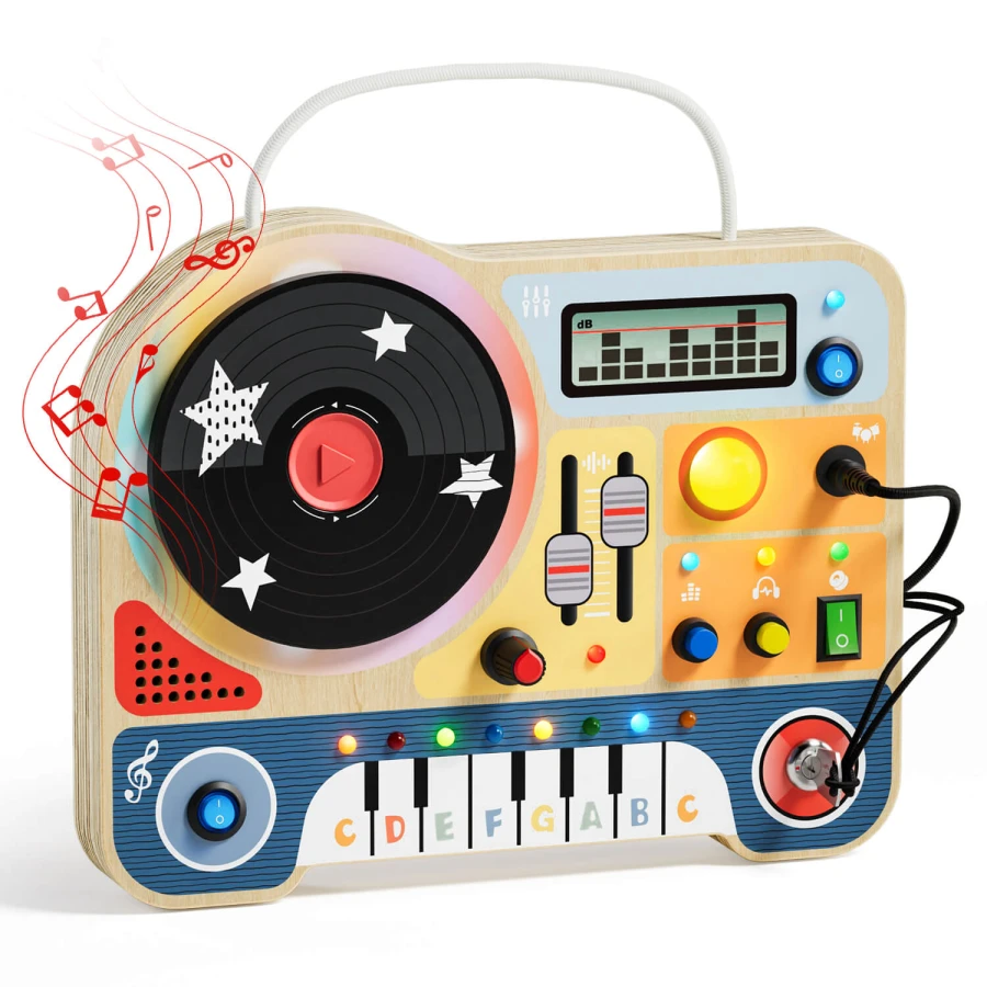 Interaktywna tablica muzyczna Mały DJ, 36m+ / TOPBRIGHT