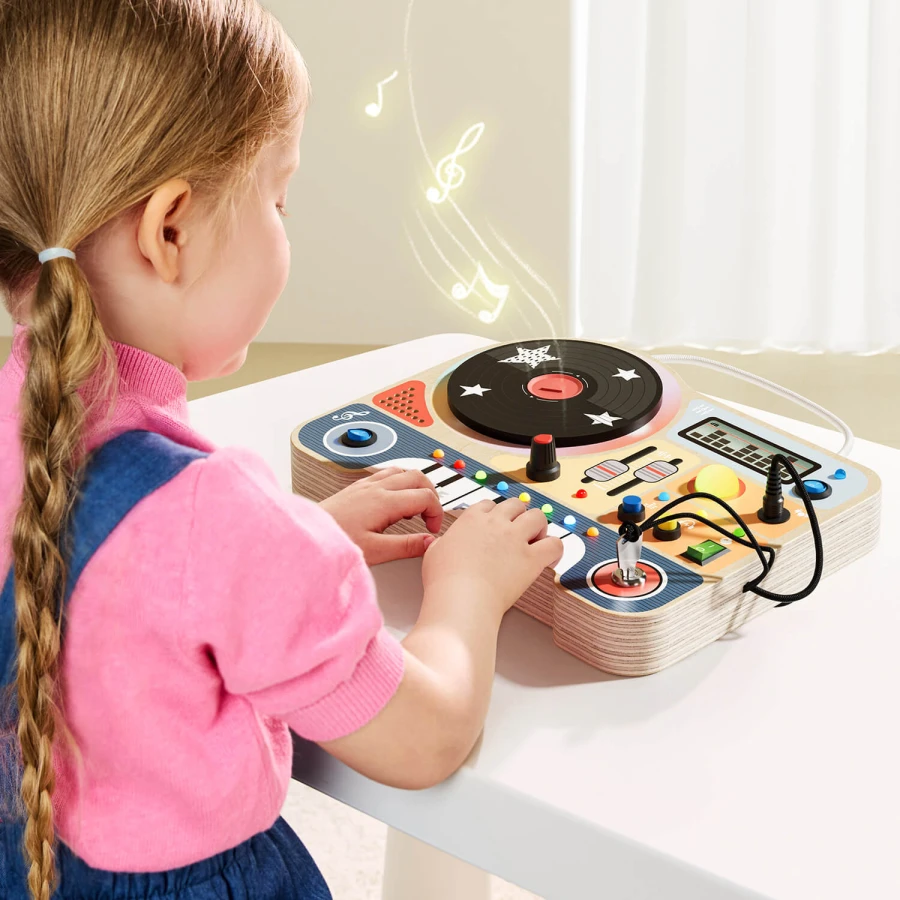 Interaktywna tablica muzyczna Mały DJ, 36m+ / TOPBRIGHT