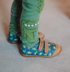 Trampki na plac zabaw, do żłobka, przedszkola - NAVY DINO / TITOT