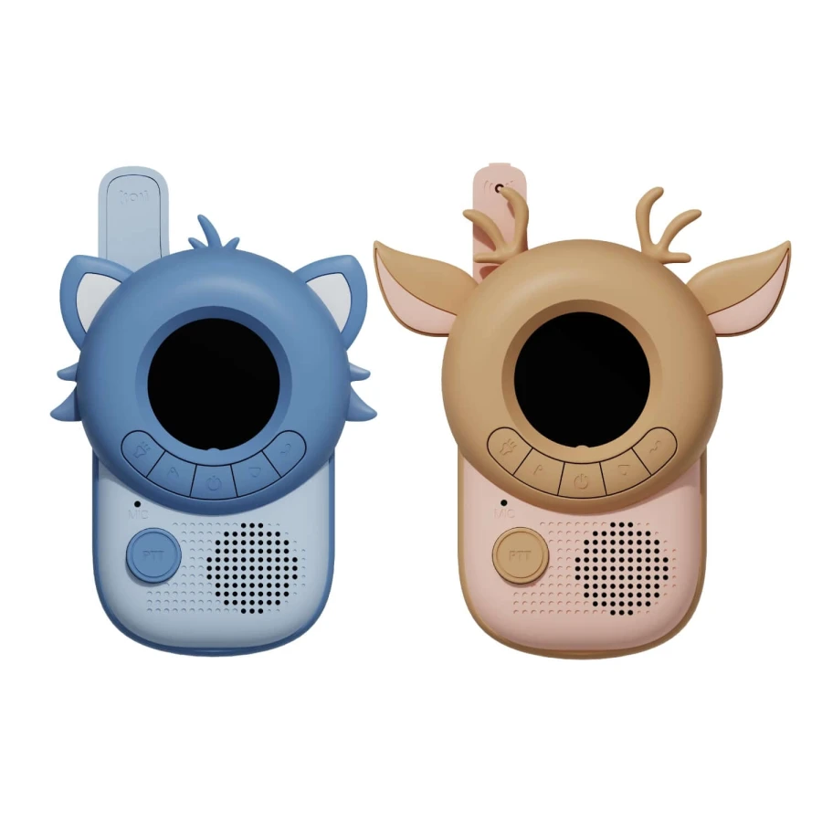 Krótkofalówki dla dzieci Zoo Walkie Talkie - Raccoon, Deer / The Zoofamily