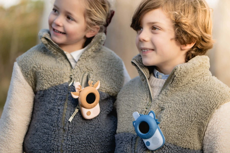 Krótkofalówki dla dzieci Zoo Walkie Talkie - Raccoon, Deer / The Zoofamily