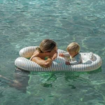 Pływający fotelik dla niemowląt Duck Sage Stripe / Sunny Life