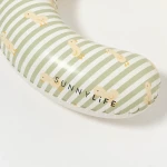 Pływający fotelik dla niemowląt Duck Sage Stripe / Sunny Life