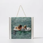 Pływający fotelik dla niemowląt Duck Sage Stripe / Sunny Life