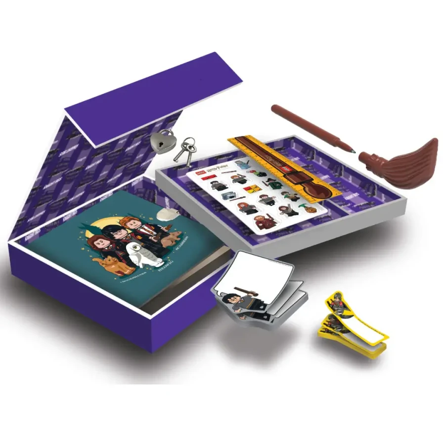 Zestaw piśmienniczy z pamiętnikiem LEGO® Harry Potter™ / LEGO®