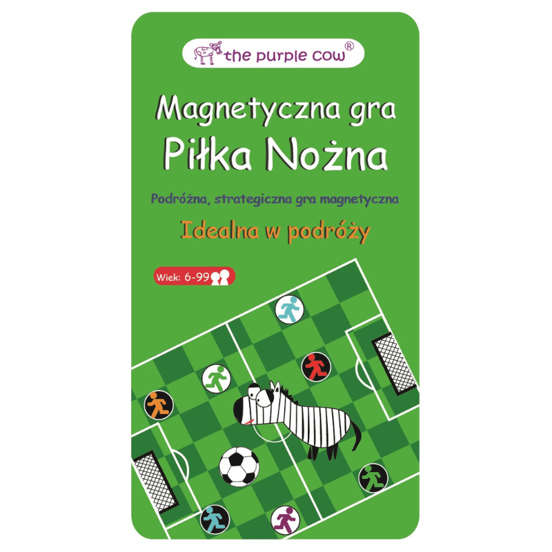 Podróżna gra magnetyczna - Piłka Nożna / The Purple Cow