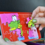 Podróżna gra magnetyczna - Puzzle magnetyczne / The Purple Cow
