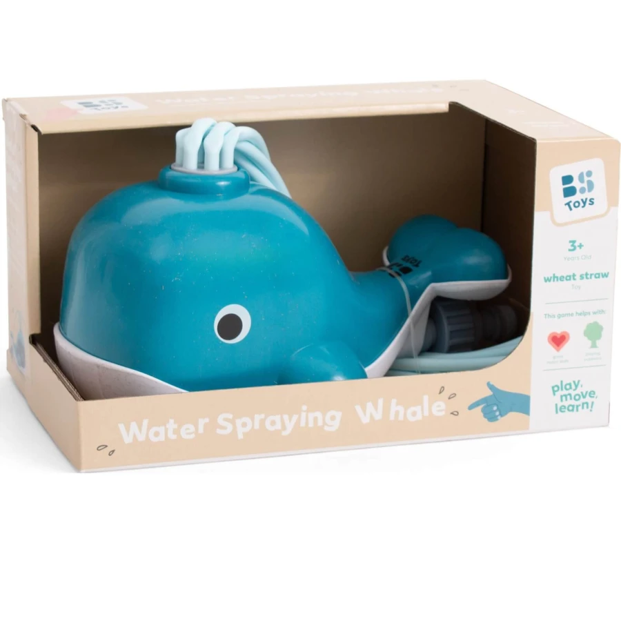 Zabawka wodna wieloryb - ogrodowy zraszacz wodny / BS Toys