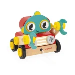 Drewniany robot do skręcania i ciągnięcia Brico ‘Kids 2+ / Janod